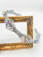 Silver Imperial Radiance Headband – Crystal Statement Hair Accessory | Bridal, Fantasy & Luxe Occasion Glam